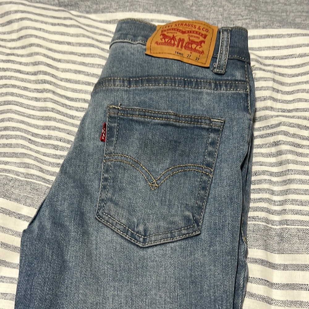Levi 512 slim taper denim